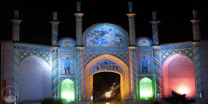 Arg Gate,iran tourism