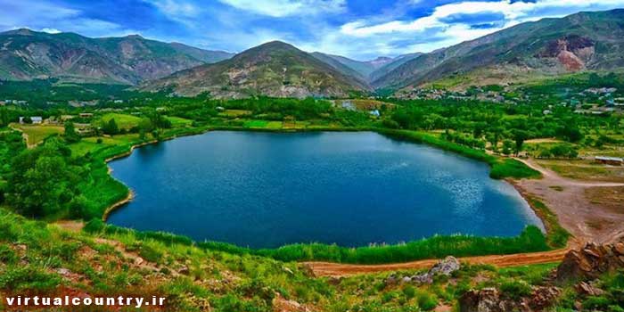 Avan Lake,iran tourism