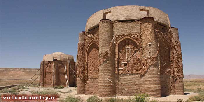 Kharaqan Tomb Towers,iran tourism