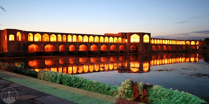 Sio Seh Pol (Allah Verdy Khan) Bridge,iran tourism